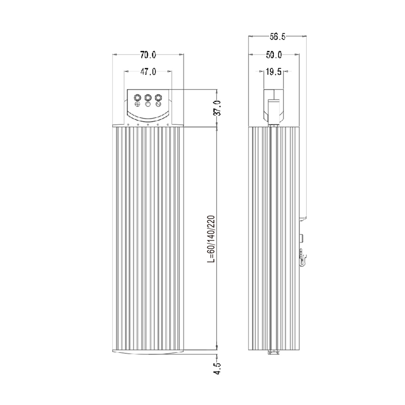 RHG 141系列小型半导体PTC加热器