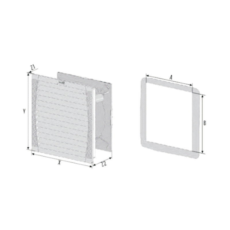 RFA018系列 风扇过滤器